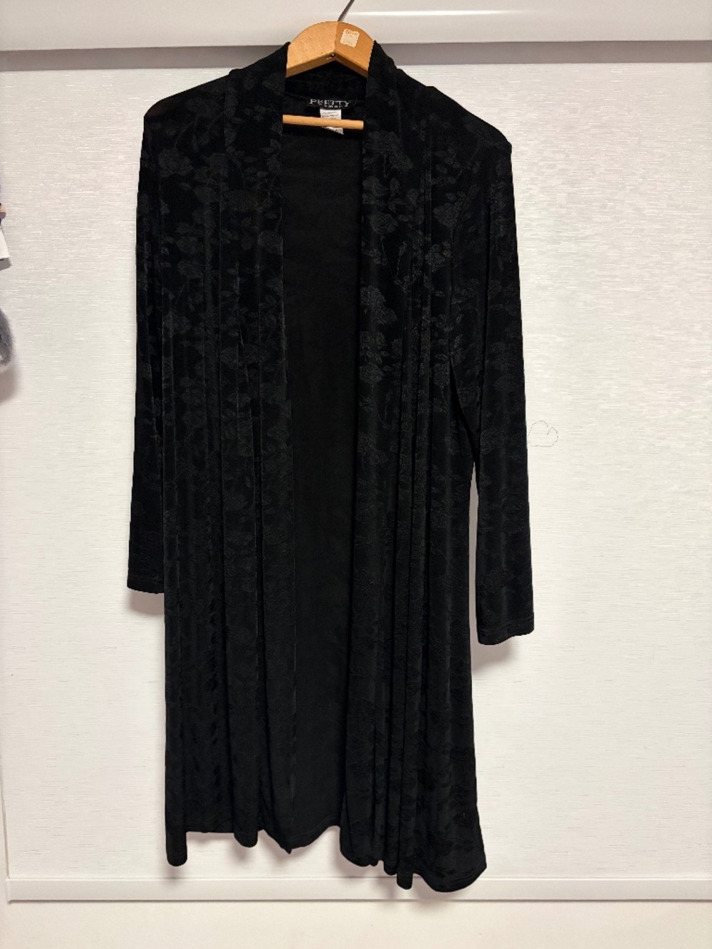 Women Back Long Open Cardigan